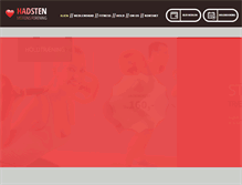 Tablet Screenshot of hadstenmotion.dk